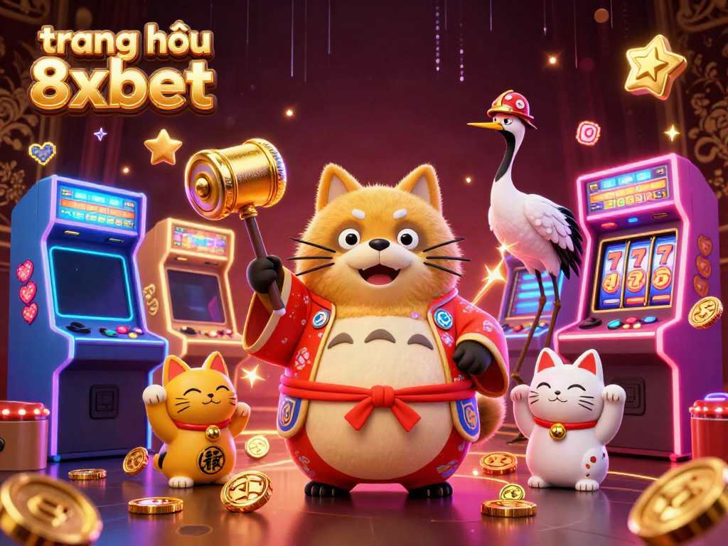 Experience the excitement of trang chủ 8xbet with vibrant characters and dynamic casino game elements.