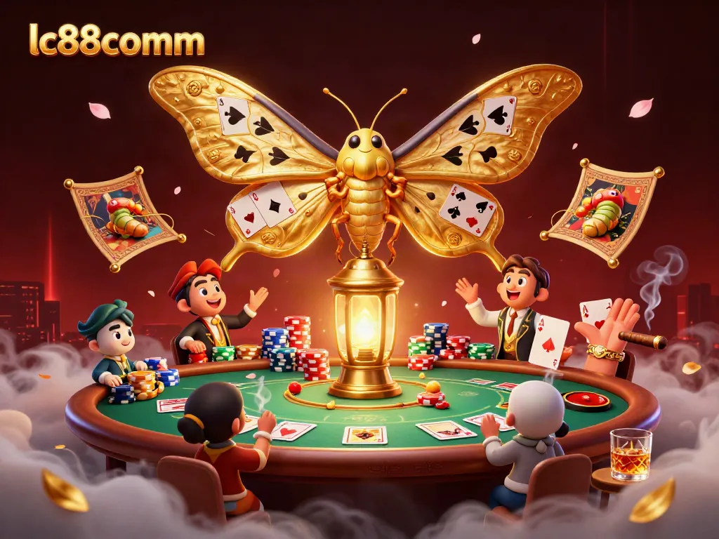 Engage with exciting casino moments through lc88comm, featuring vibrant 3D illustrations of gaming excitement.
