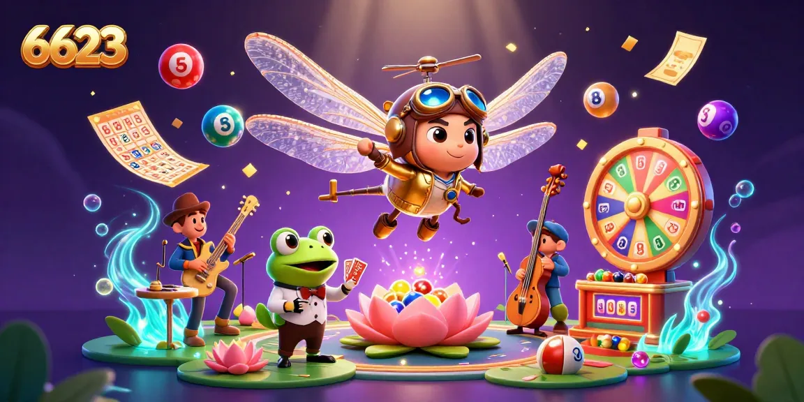 Experience thrilling gameplay at 6623 featuring vibrant lottery balls and dynamic casino action.