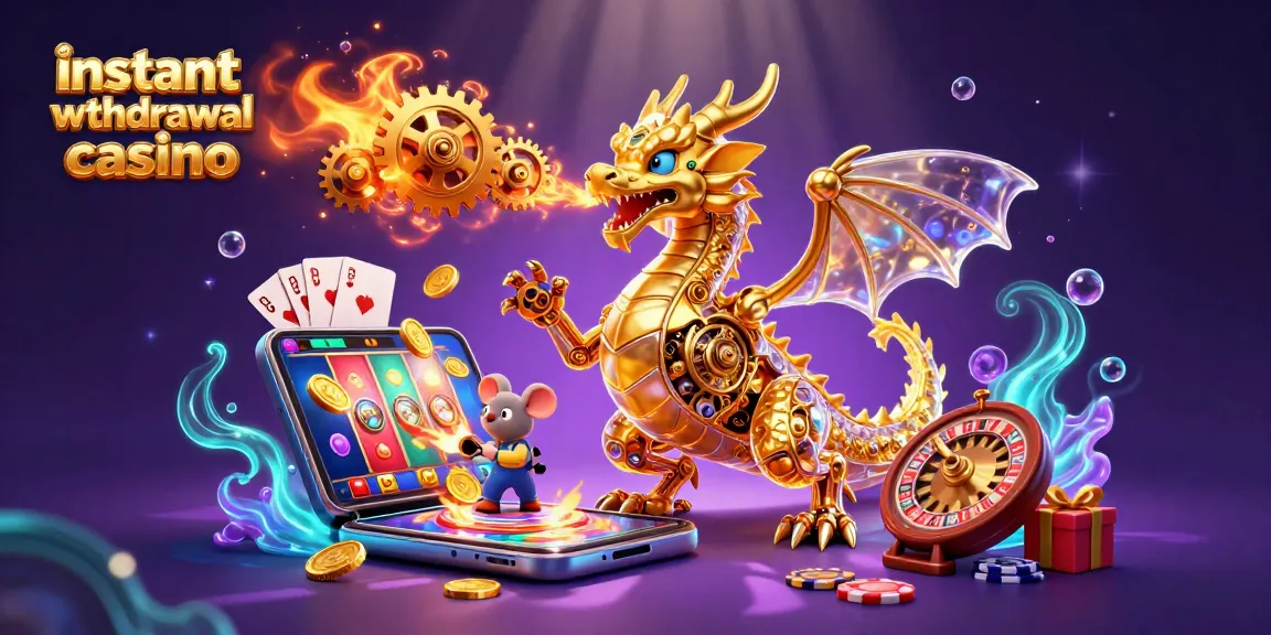 Experience the excitement of an instant withdrawal casino with vibrant games and engaging features.